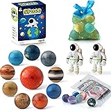 Solar System Planets Stress Balls Toys for Kids, Adult, Space Astronauts Toy, Water Beads Sensory Bin Filler Toys for Autisti