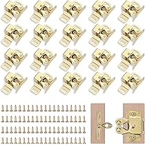 COHEALI Lot De 20 Loquets De Porte D'armoire à Double Rouleau