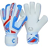 Renegade GK Talon Goalie Gloves with Microbe-Guard (Sizes 5-11, 5 Styles, Level 3) Pro-Tek Fingersaves & 3.5+3MM Hyper Grip XD | Durable Goalkeeper Glove for All-Around Play | Based in The USA