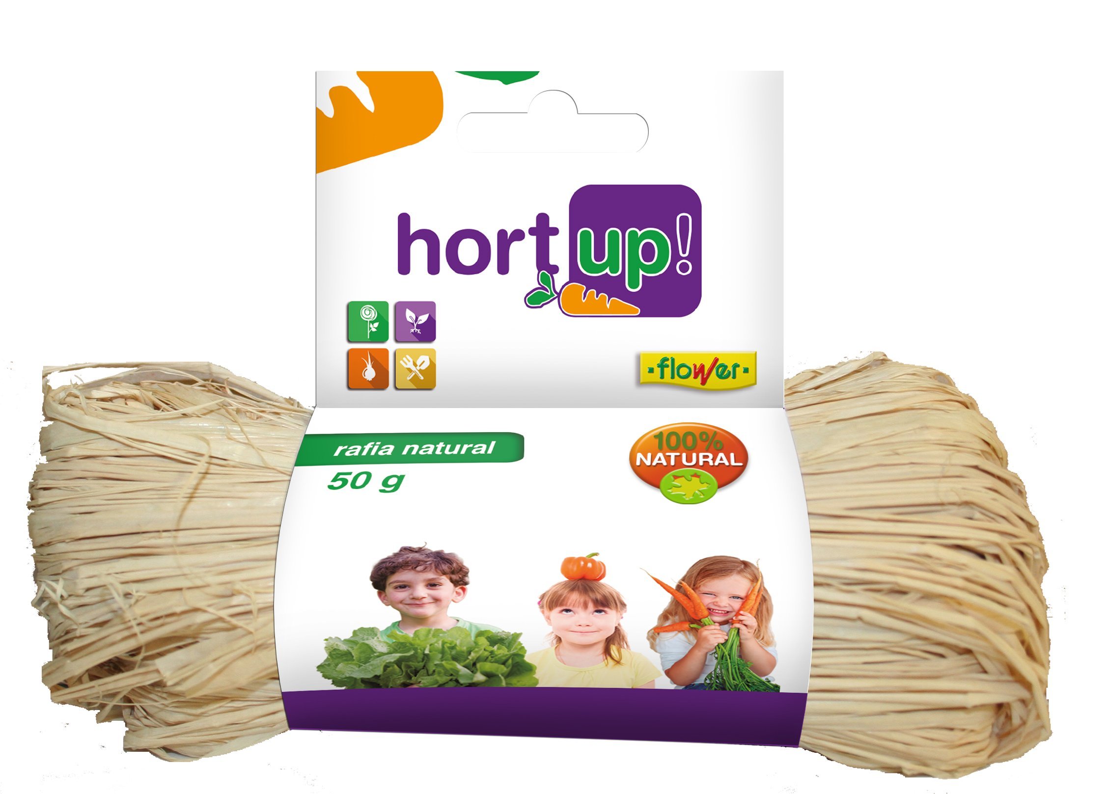 Bioflower Natural Raffia 50g