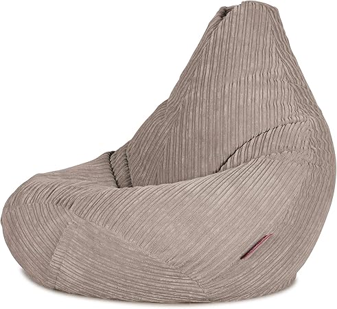 Lounge Pug Cord Bean Bag Chairs Highback Gaming Chair
