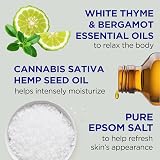 Dr Teal's Hemp Seed Oil Foaming Bath with Bergamot Cedarwood Thyme Essential view 3