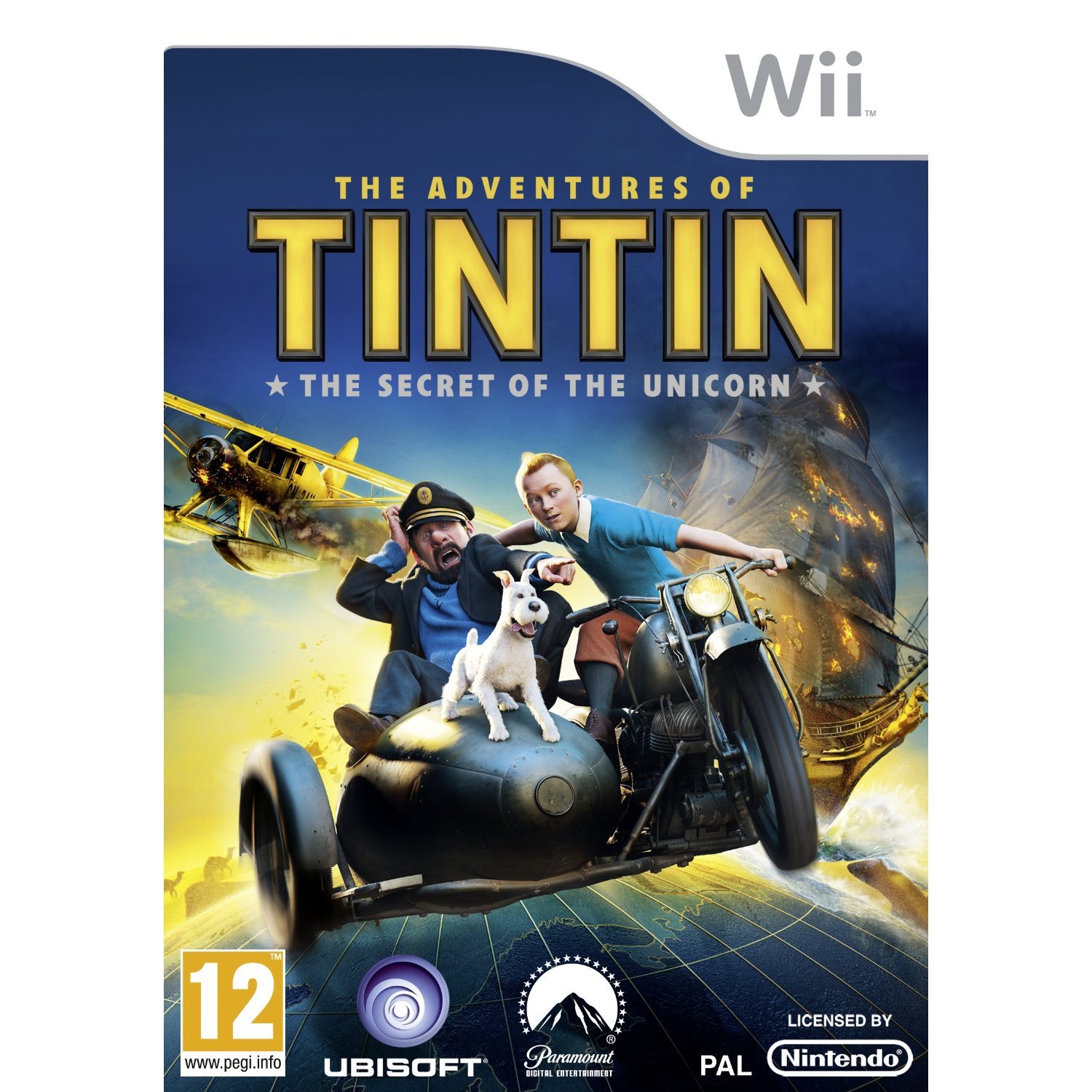The Adventures Of Tintin: The Secret Of The Unicorn The Game (Wii)