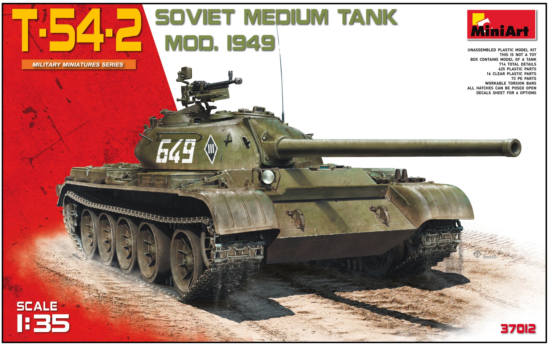 'Mini Art 37012 – Model Kit – 54 (D Mod. 1949