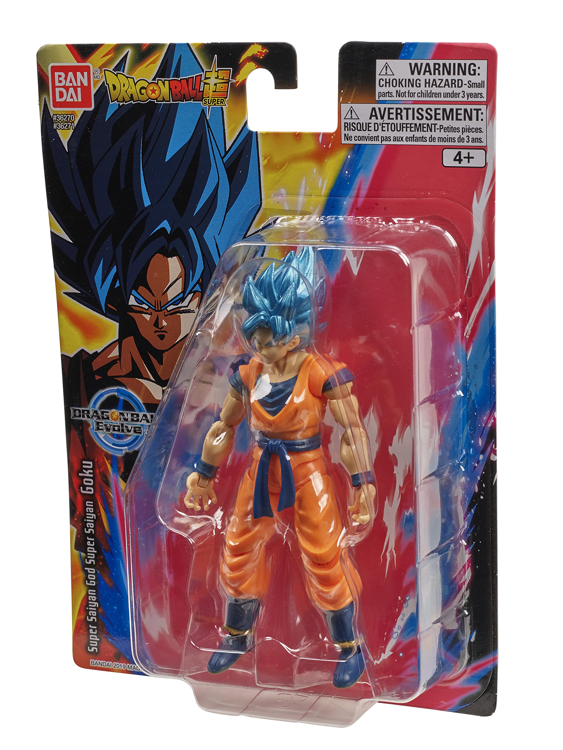 Dragon Ball Super: Evolve - Super Saiyan, Super Saiyan Blue Goku 5-inch