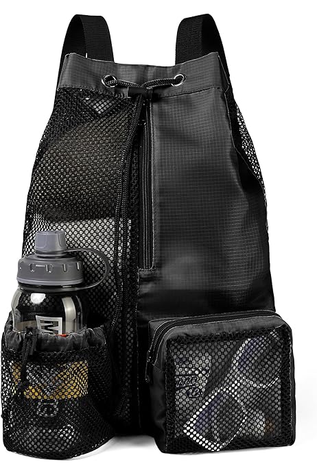 12 Bolsa Malla Negra 40x35cm Bolsa De Red Pequeña Bolsa Malla Natacion