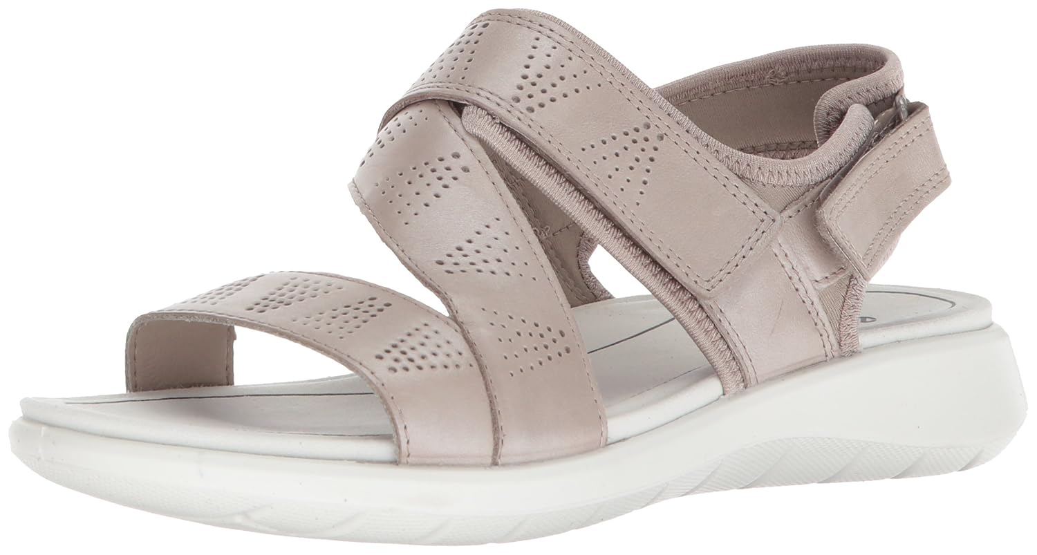 ecco soft 5 cross strap sandal