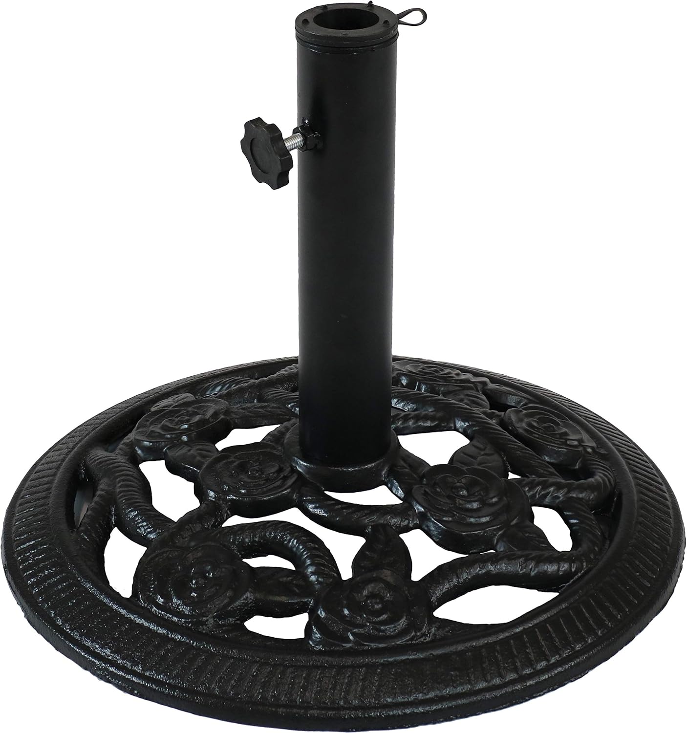 decorative patio umbrella stand