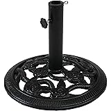 tropishade cast iron umbrella base