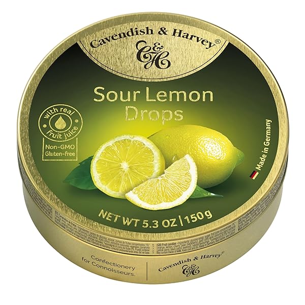 CAVENDISH & HARVEY | SOUR LEMON HARD CANDY...