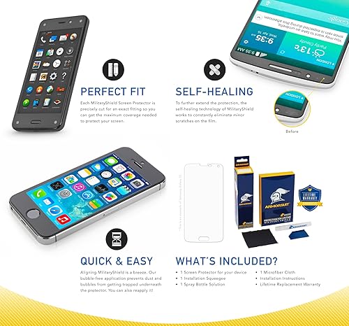 ArmorSuit Fitbit Surge Fitness Screen Protector (2 Pack) Full - Main Image