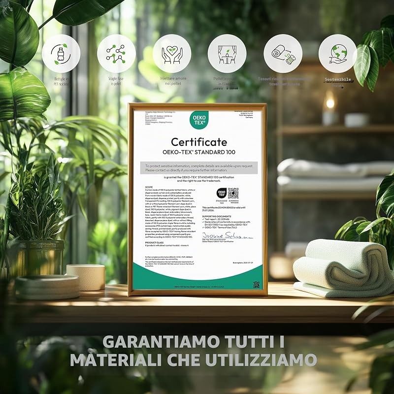 Tende Oscuranti per Interni, 2 Pannelli, 140x245 cm, Beige Scuro — foto 5 di 8