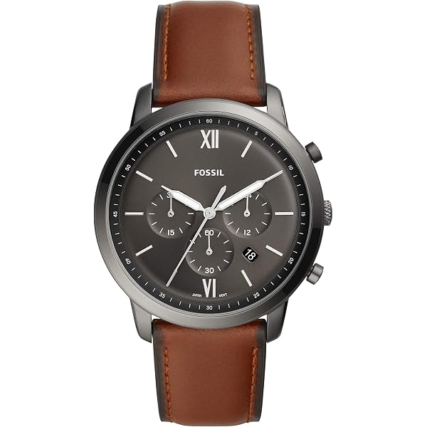 Montre Homme Fossil Fenmore Marron 44 Mm - Neuve Avec étiquettes, Boîte D'origine Incluse