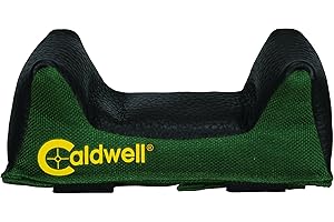 Caldwell Filled Universal Front Rest Bag with Durable Construction and Hook and Loop Straps for Outdoor, Range, Shooting and 