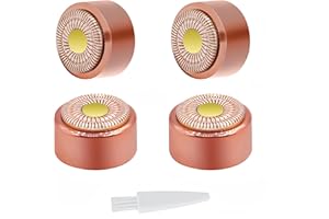 EFSANONY Gen 3 Replacement Heads for Flawless Finishing Touch Facial Hair Remover Replacement Blades for Women, Shaver & Razor (4 pack Generation 3)