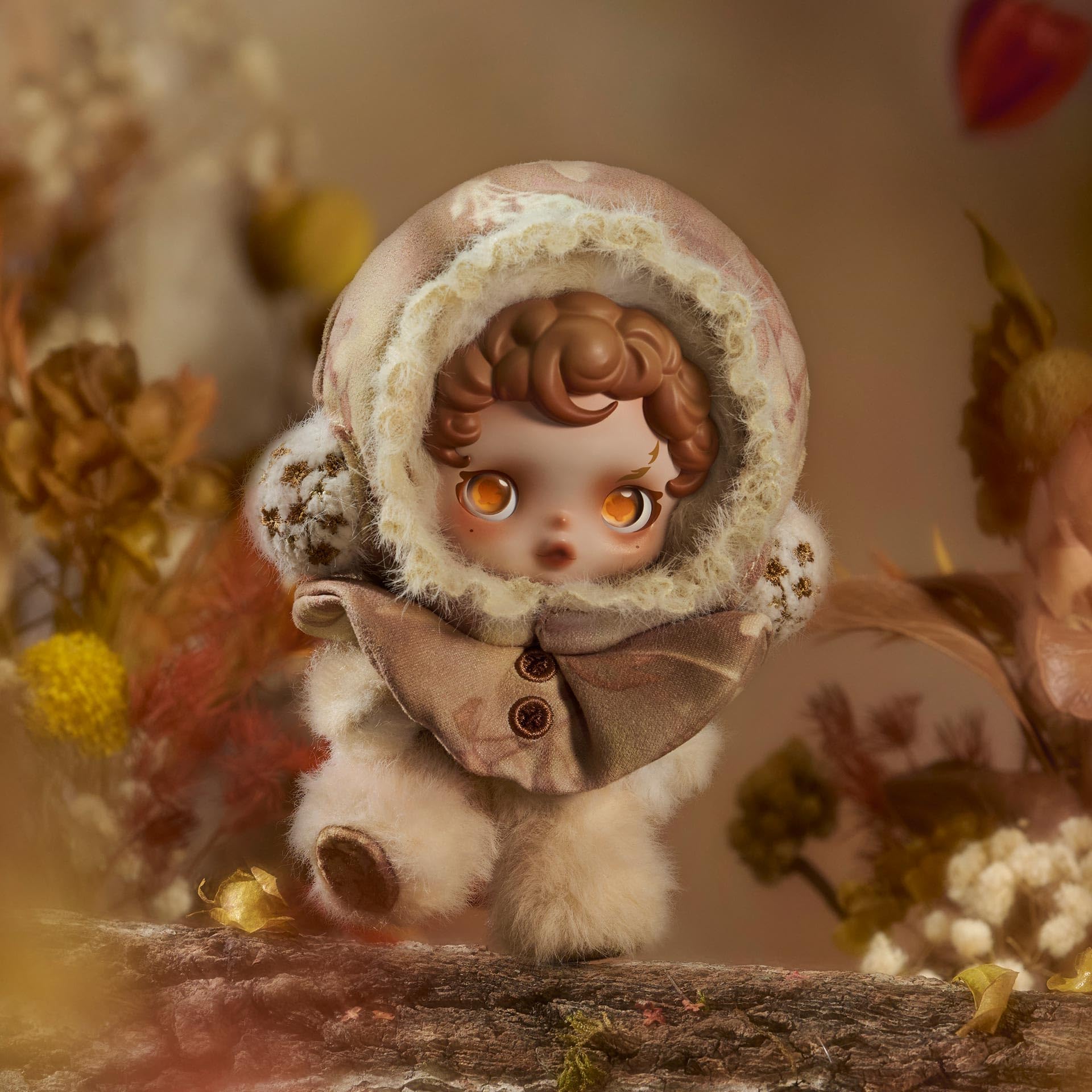 POP MART SKULLPANDA L’impressionnisme Series Plush Doll Blind Box Figures, Random Design Action Figures Collectible Toys Home Decorations, Holiday Birthday Gifts for Girls and Boys, Single Box