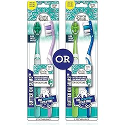 GuruNanda Butter On Gums Toothbrush, ADA