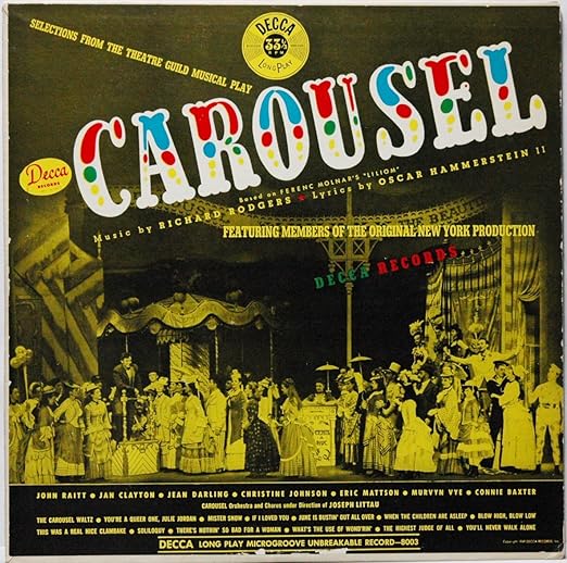 ORIGINAL CAST carousel LP Music