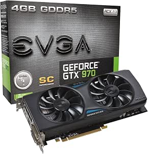 Evga Geforce Gtx 970 4gb Sc Gaming Acx 2 0 04g P4 2974 Kr Electronics Amazon Com