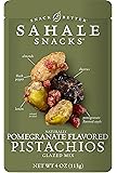 Sahale Snacks Pomegranate Flavored Pistachios Glazed Mix, 4 Ounce (Pack of 6)