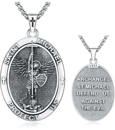 Amazon.com: Saint Martin OF TOURS Necklace - St Martin Medal Charm