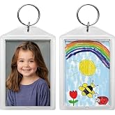 Acrylic Snap-in Photo Keychains