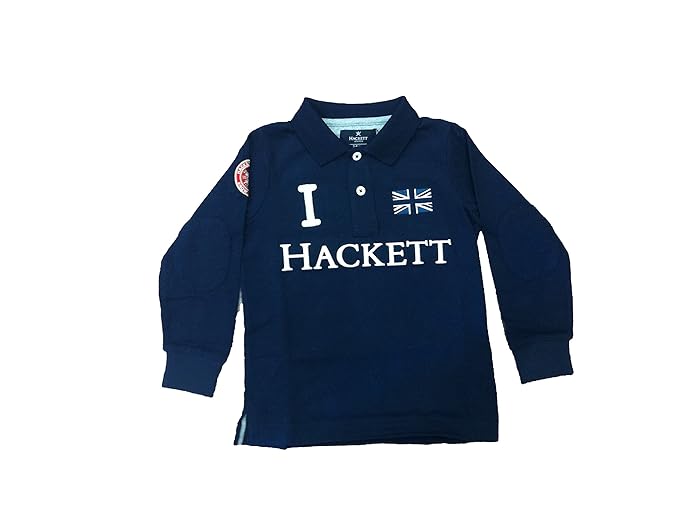 polos hackett manga larga