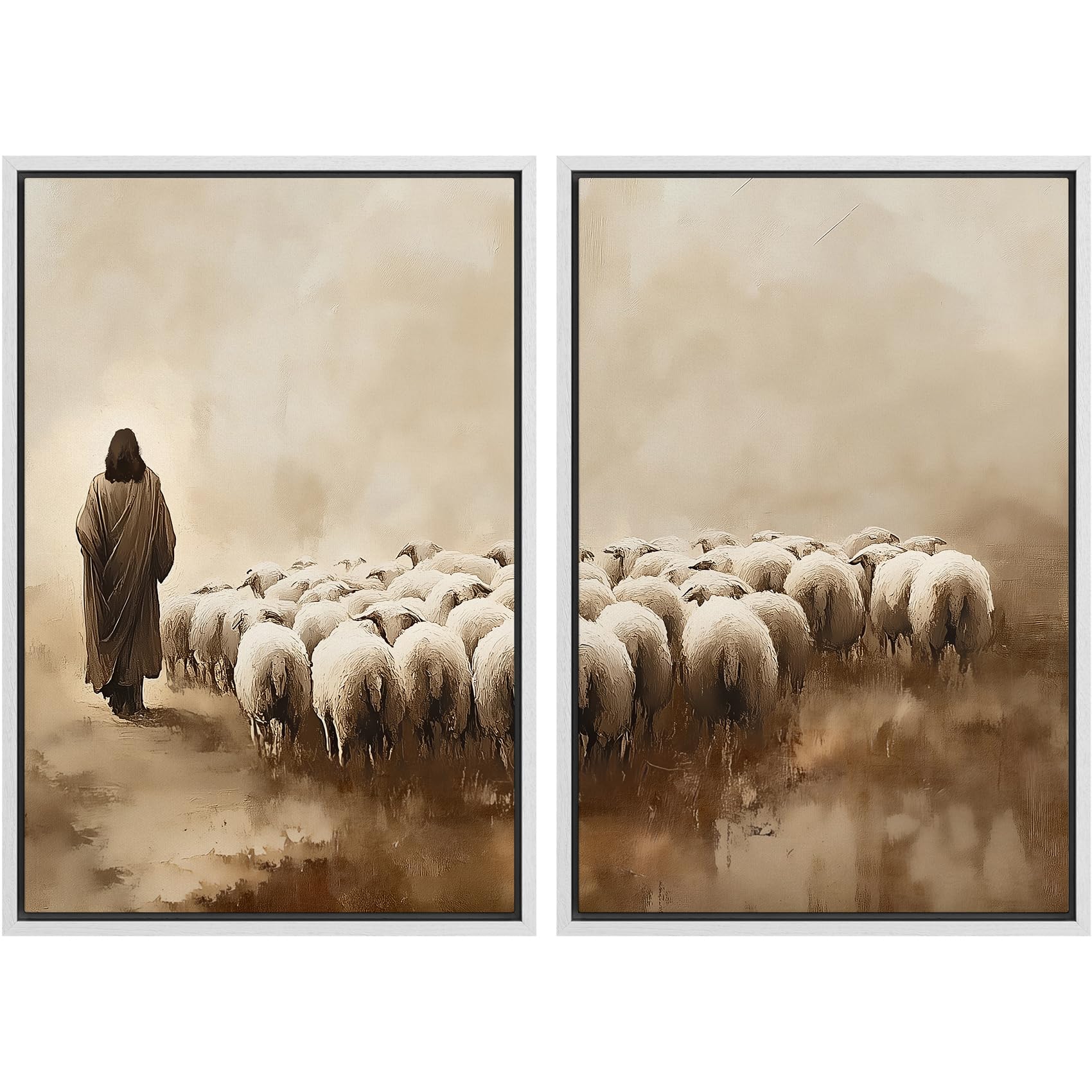 MUDECOR Framed Canvas Print Wall Art Set The