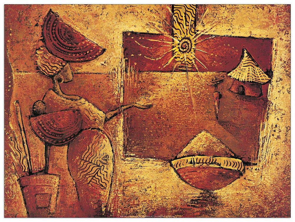 Artopweb Decorative Panel, Engineered Wood, Multicolour, 40x30 Cm