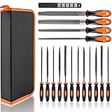 Devvicoo 17 PCS Metal File Set, Upgraded