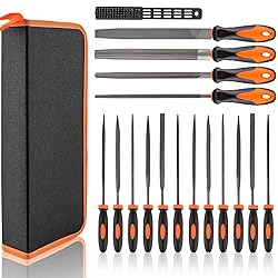 Devvicoo 17 PCS Metal File Set, Upgraded