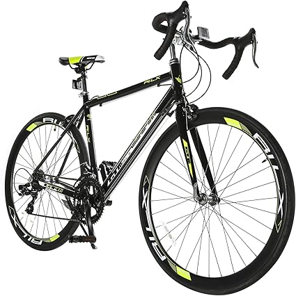 steel fork on aluminum frame
