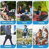 Eyein 12L Waterproof Bike Rear Rack Bag with Reflective Panel and Bottle Holder view 8