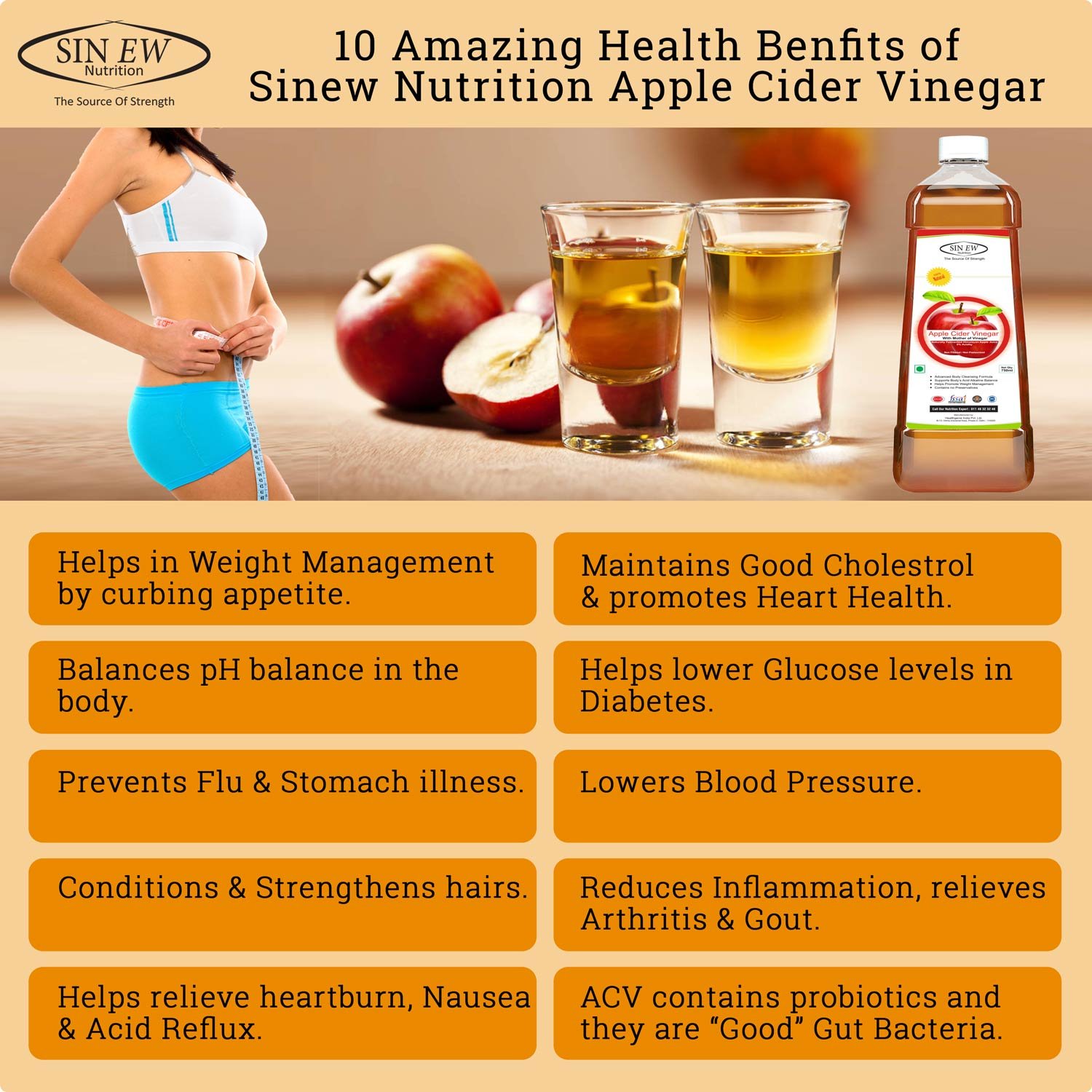 benefits of apple cider vinegar