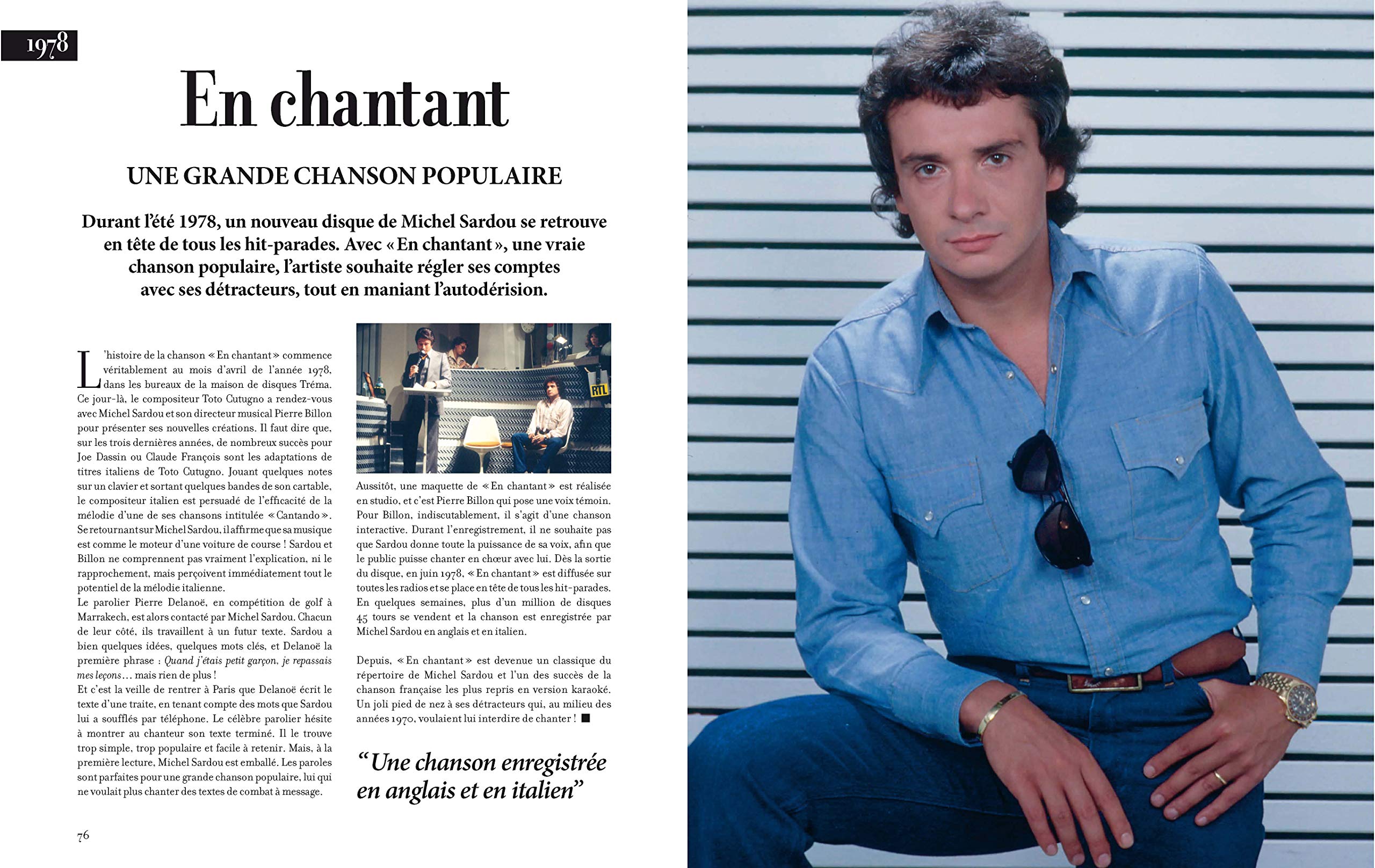 La Veritable Histoire Des Chansons De Michel Sardou Amazon De Lecoeuvre Fabien Revaux Jacques Fremdsprachige Bucher