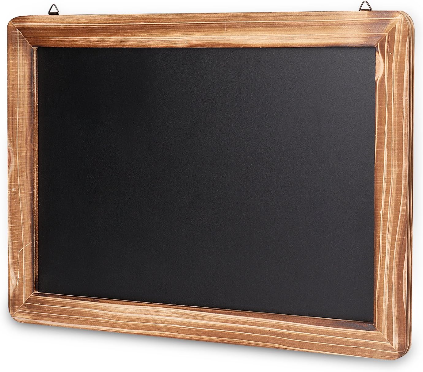 Flexzion Wall Chalkboard Sign Rustic Wooden Framed - (10"x14") Vintage Hanging Decorative Wedding Chalk Board Message Memo Display Black Board for Cafe Bar Restaurant Kitchen Pantry & Wall Decor: Home & Kitchen