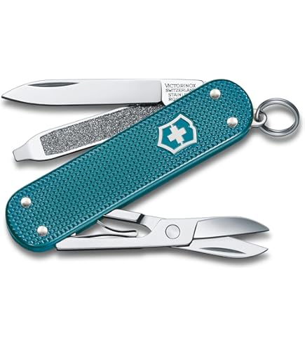 Victorinox Classic SD Alox Swiss Army Knife, Compact, 5 Functions