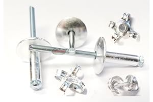 EDGE PERFORMANCE PRODUCTS Mill 3/16" Pop Rivets Aluminum Large Head Exploding Banana Peel Back Fasteners .125 - .560 Grip Range