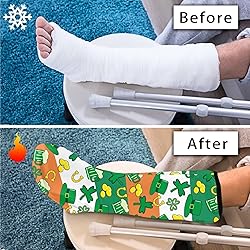 LedBack Saint Patricks Day Cast Sock Cover for Foot