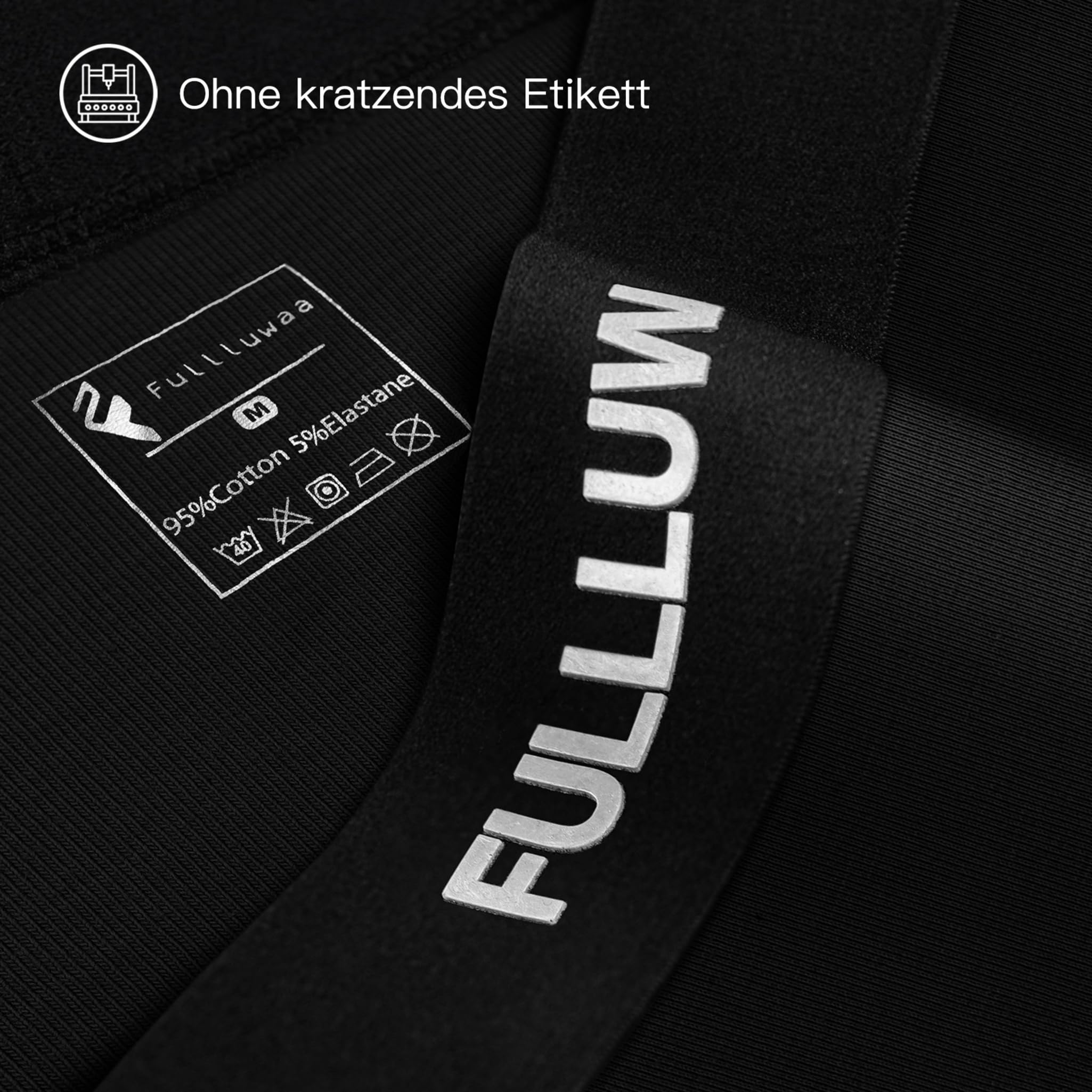 Fullluwaa Boxershorts Herren 10er Pack Baumwolle Unterhosen Männer Ohne Kratzenden Zettel Atmungsaktiv und Weiche Herrenunterwäsche 5