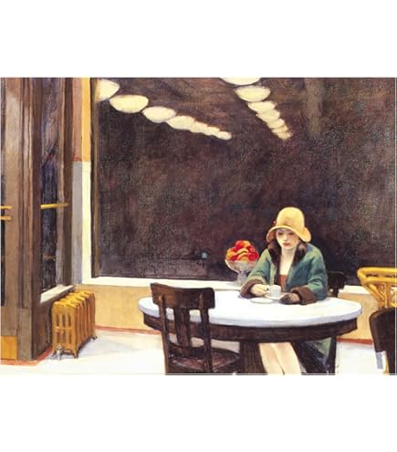 Amazon.com: Professionally Framed Edward Hopper - Chop Suey 1929