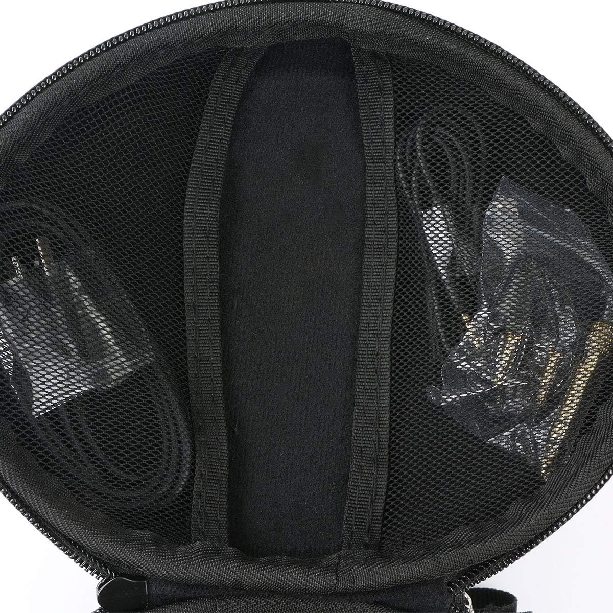 Khanka Headphone Case for OneOdio Over Ear Headphones Closed Back Studio DJ Headphones Bluetooth Headset, Case Only (Black zipper) - Image 5