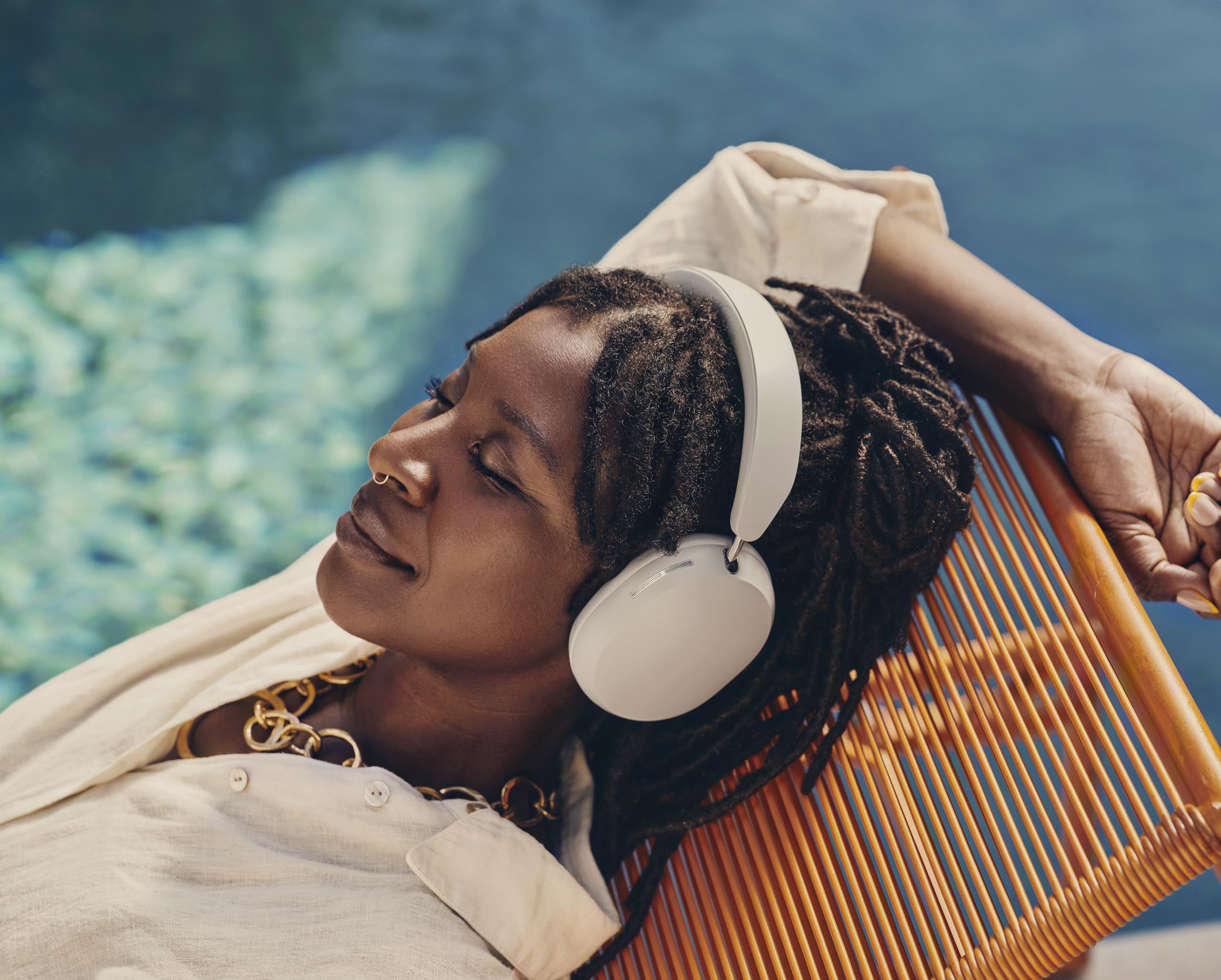 Sonos Ace - Kabelloser Bluetooth-Kopfhörer mit Geräuschunterdrückung - Bis zu 30 Stunden Akkulaufzeit - Spatial 3D Audio - Dynamic Head Tracking - Weiß 7