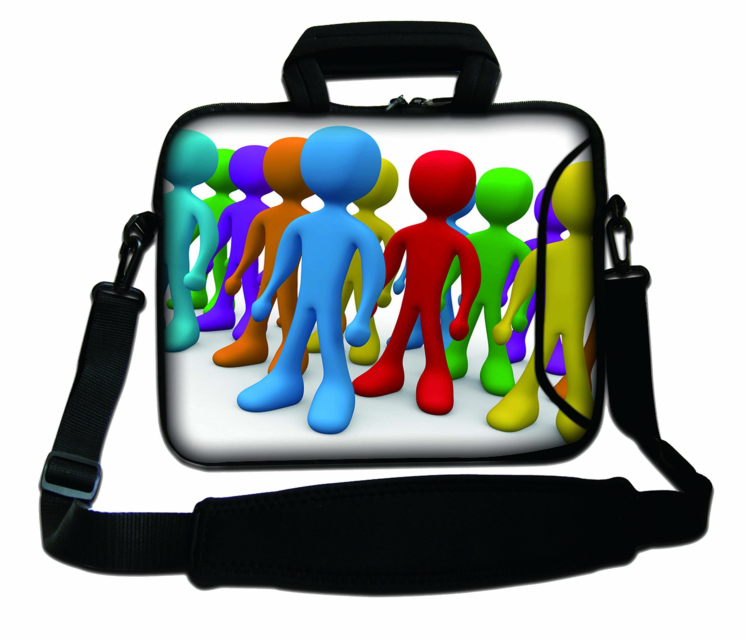 10" 10.3" Laptop Notebook Soft Bag Neoprene Case With Handle and Shoulder Strap