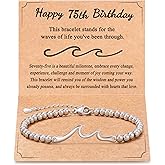 Tarsus Birthday Gifts for Women, Through The Waves of Life, Birthday Bracelet for Women Friend Sister Daughter Mom Grandma...