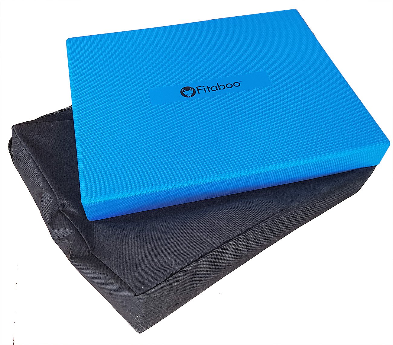 Fitaboo Balance Pad (With Carry Case) — Foam Balance Trainer — Wobble