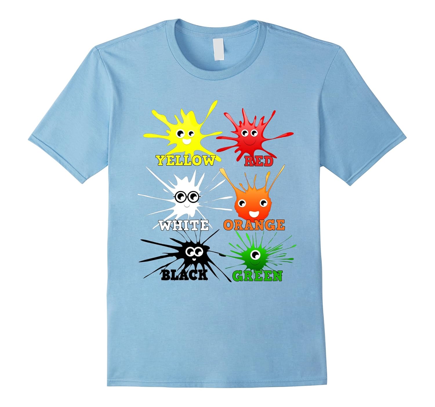 Learning Colors Is Easy T-Shirt for Teachers and Toddlers-ANZ