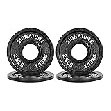 Deep Dish 2-Inch Olympic Cast Iron Weight Plates