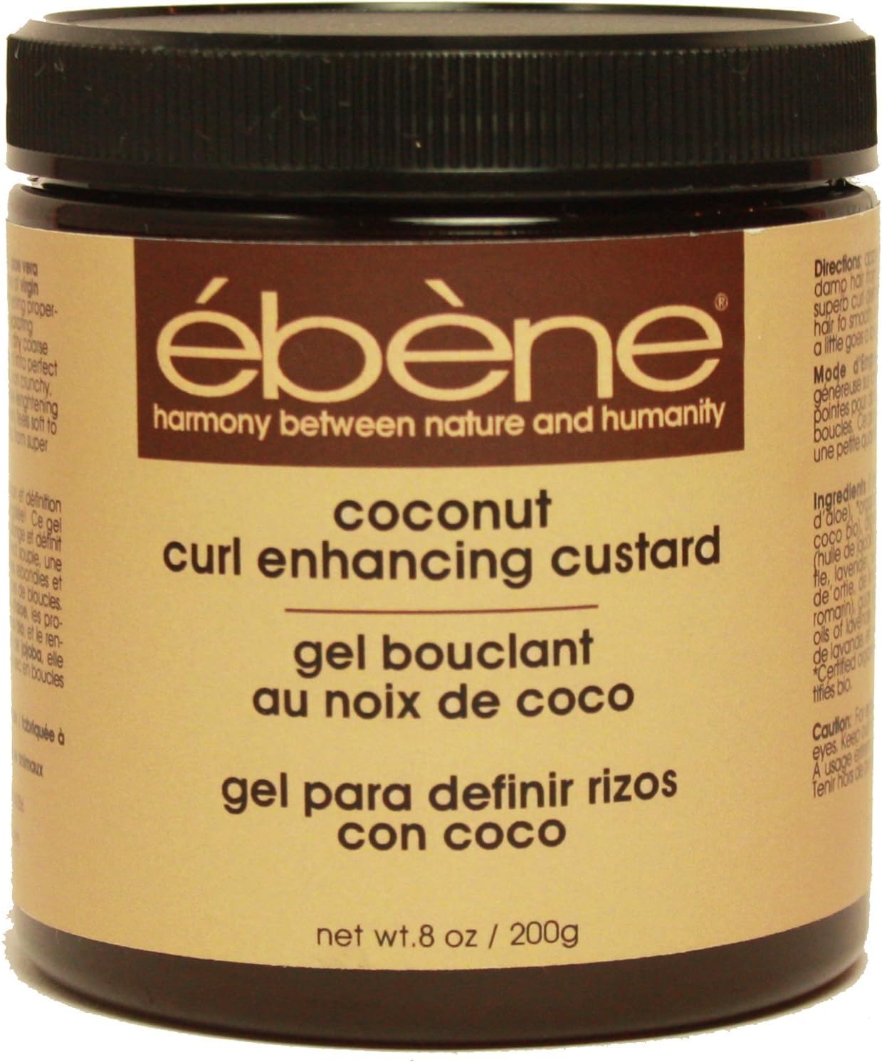 Coconut Curl Enhancing Custard 8 oz