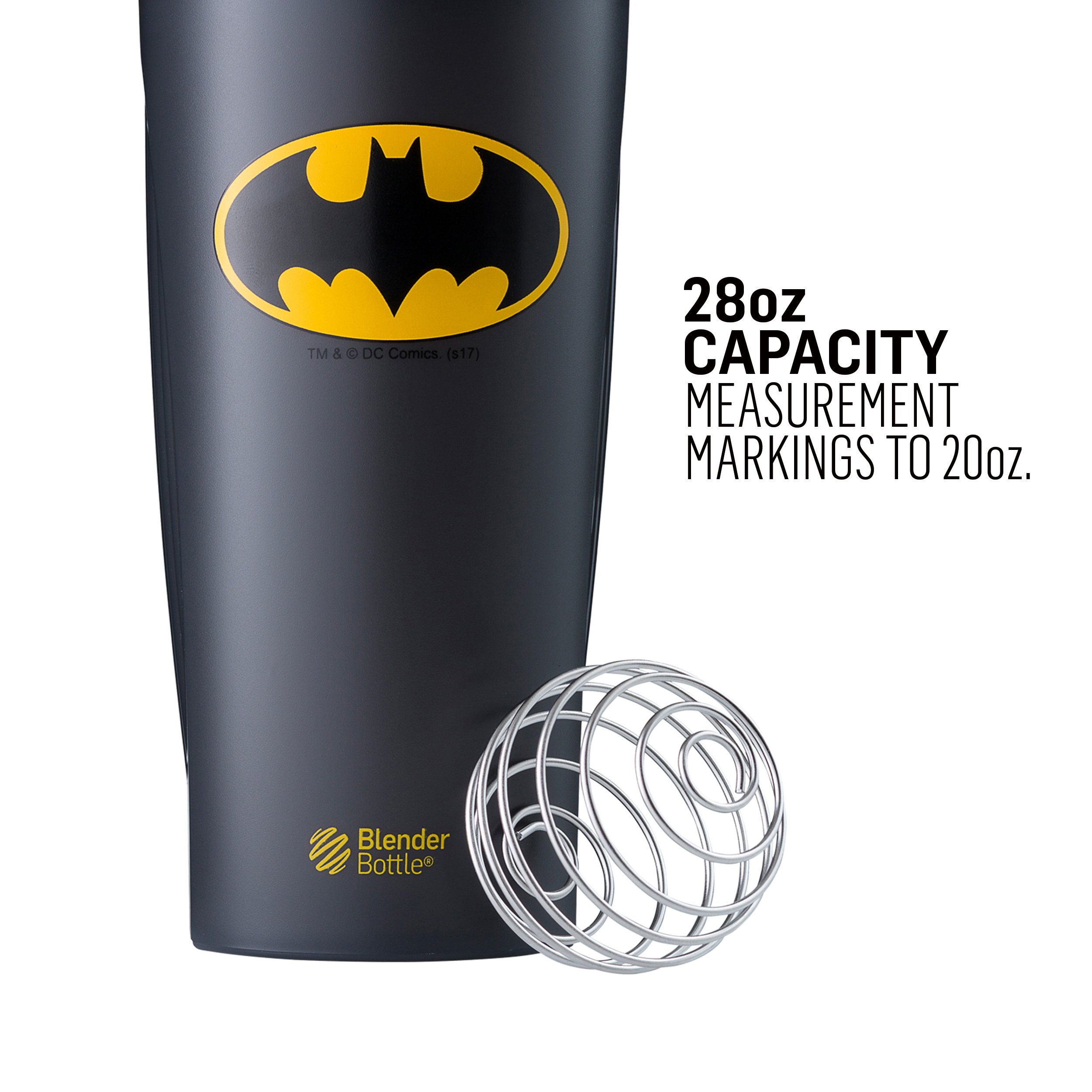 Flash Blender Bottle Justice League Superhero Classic 28 Ounce Shaker